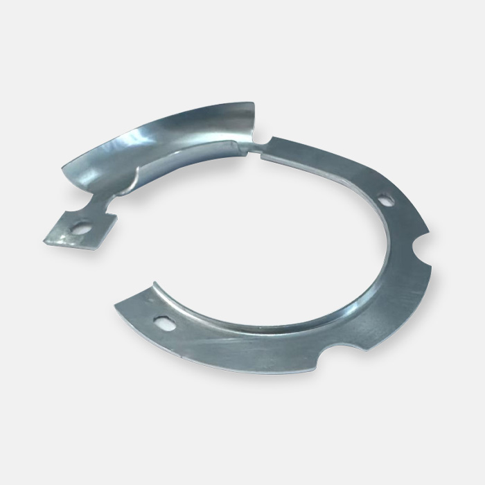 Sink- og sinklegeringsstempling av deler