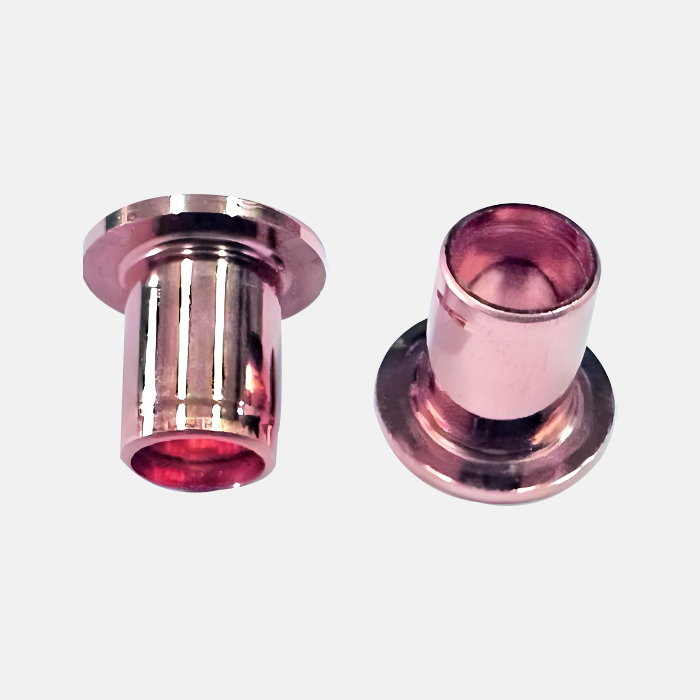 Kobberstempling av deler